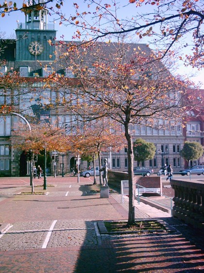 Seaport city of Emden, town hall