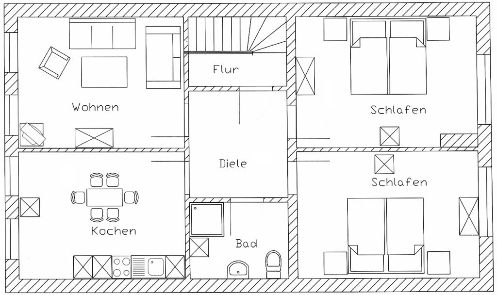 Floor plan apartment 2